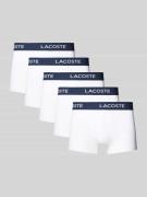 Boxershort met elastische band met logo in een set van 5 stuks