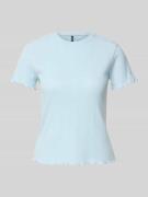 Regular fit T-shirt van katoenmix, model 'FIA'
