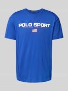 T-shirt met labelprint
