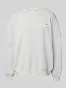 Relaxed fit sweatshirt met ronde hals