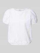 T-shirt met ronde hals, model 'Assaria'