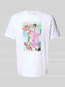 T-shirt met ronde hals, model 'Catastrophe'