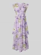 Maxi-jurk met dubbele-laagjeslook, model 'ALICE'