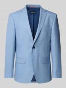 Slim fit 2-knoops colbert met klepzakken, model 'H-Xtension'