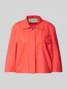 Korte blouse met steekzakken