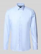 Super slim fit zakelijk overhemd met kentkraag