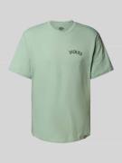 T-shirt met labelprint