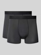 Boxershort met elastische band met label