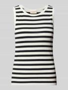 Tanktop in riblook, model 'Effy'