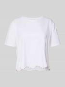 T-shirt met siersteentjes