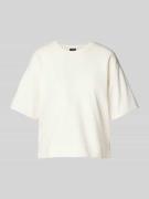 Oversized T-shirt met labelstitching