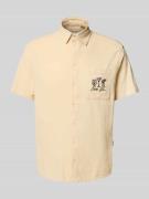 Slim fit vrijetijdsoverhemd met stitchingdetails, model 'APOLLO'