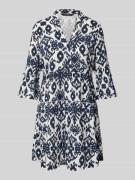 Mini-tuniekjurk van pure viscose, model 'EASY JOY'