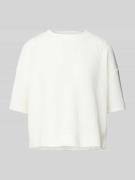 T-shirt met extra brede schouders, model 'Keveluna'