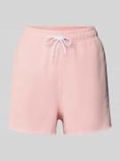 Korte broek met elastische band en tunnelkoord