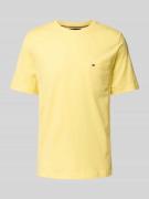 Regular fit T-shirt van puur katoen
