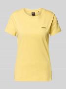 T-shirt met labelstitching, model 'Esogo'