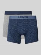 Boxershort met elastische band in een set van 2 stuks