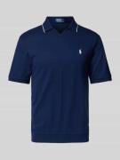 Poloshirt met logostitching, model 'JOHNNY'