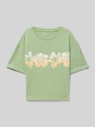 T-shirt met ronde hals, model 'SUN FOR ALL SEASONS'