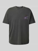 Regular fit T-shirt van puur katoen