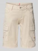 Korte cargobroek met 5-pocketmodel