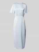 Maxi-jurk met ronde hals, model 'LUCINDY'