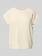 T-shirt met kapmouwen, model 'Sara'