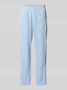 Sweatpants met labelstitching