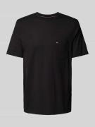 Regular fit T-shirt van puur katoen