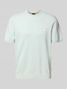 T-shirt met labelbadge, model 'Kanache'