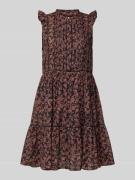 Mini-jurk met ruches, model 'Dantiana'