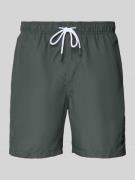 Regular fit zwembroek met labelpatch, model 'Mike'