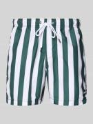 Regular fit zwembroek met labelpatch