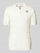 Slim fit poloshirt met structuurmotief, model 'LORENZO'