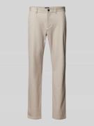 Slim fit chino met steekzakken