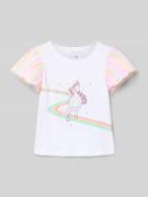 T-shirt met motiefprint
