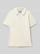 Regular fit poloshirt met korte knoopsluiting