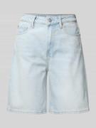 Relaxed fit korte jeans van een mix van katoen en lyocell