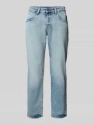 Straight fit jeans in used-look, model 'THE ZEE'