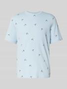 Regular fit T-shirt met motiefprints