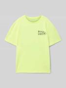 Oversized T-shirt van katoenmix