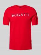 T-shirt met labelprint