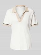 Poloshirt met labeldetail