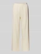 Flared culotte met structuurmotief