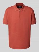 Poloshirt met korte ritssluiting