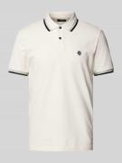 Poloshirt met labelstitching