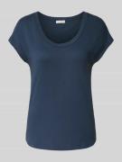 Regular fit T-shirt van puur katoen