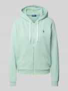 Sweatjack met labelstitching