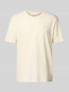 T-shirt met logostitching, model 'ICONS'